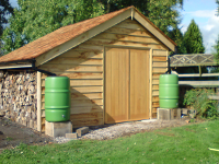 Canadian red-cedar shingles